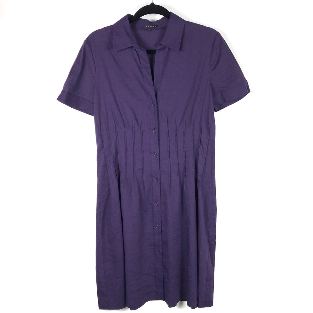 Theory Size 12 Meili Shirt Dress